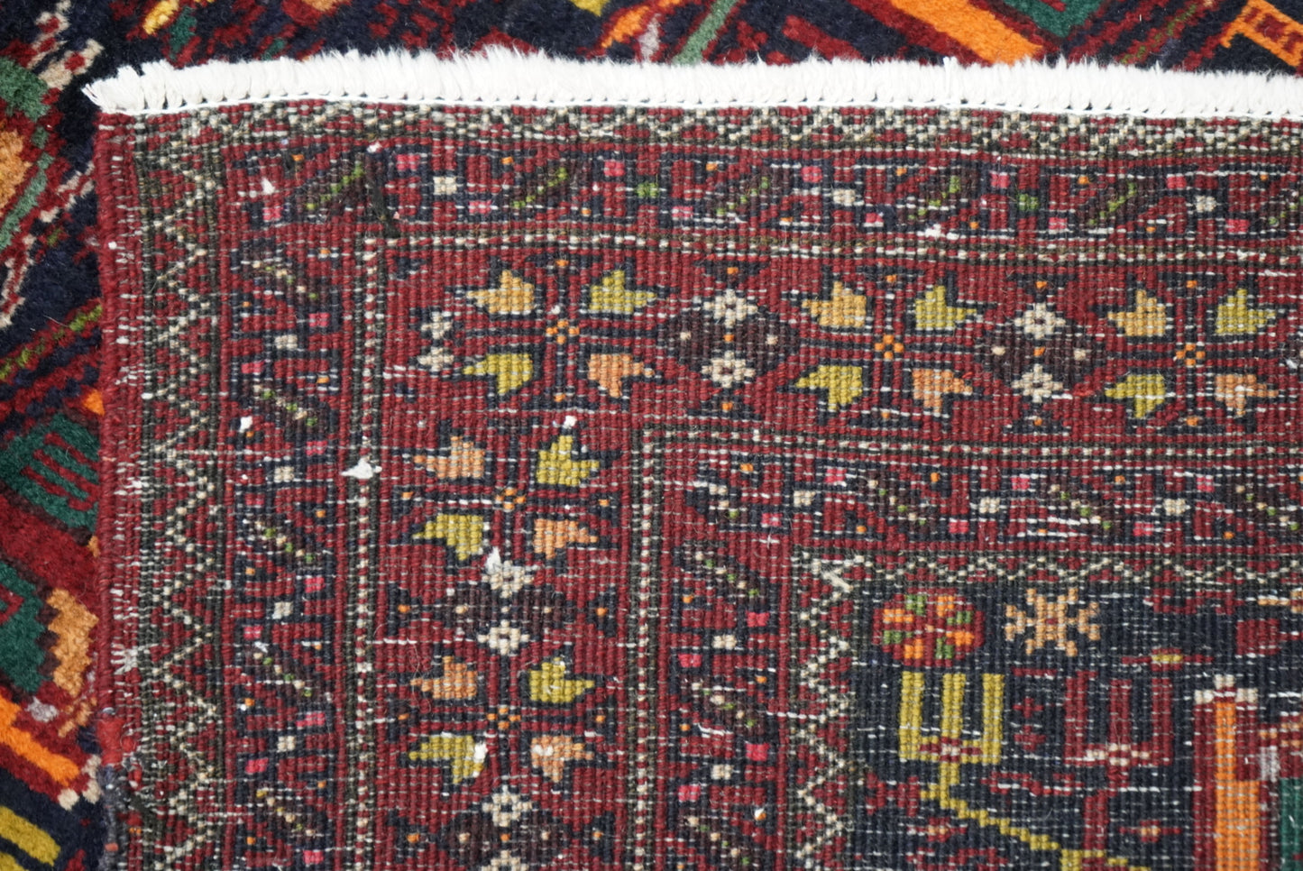 Vintage Handmade Baluch Rug 180 x 90 cm