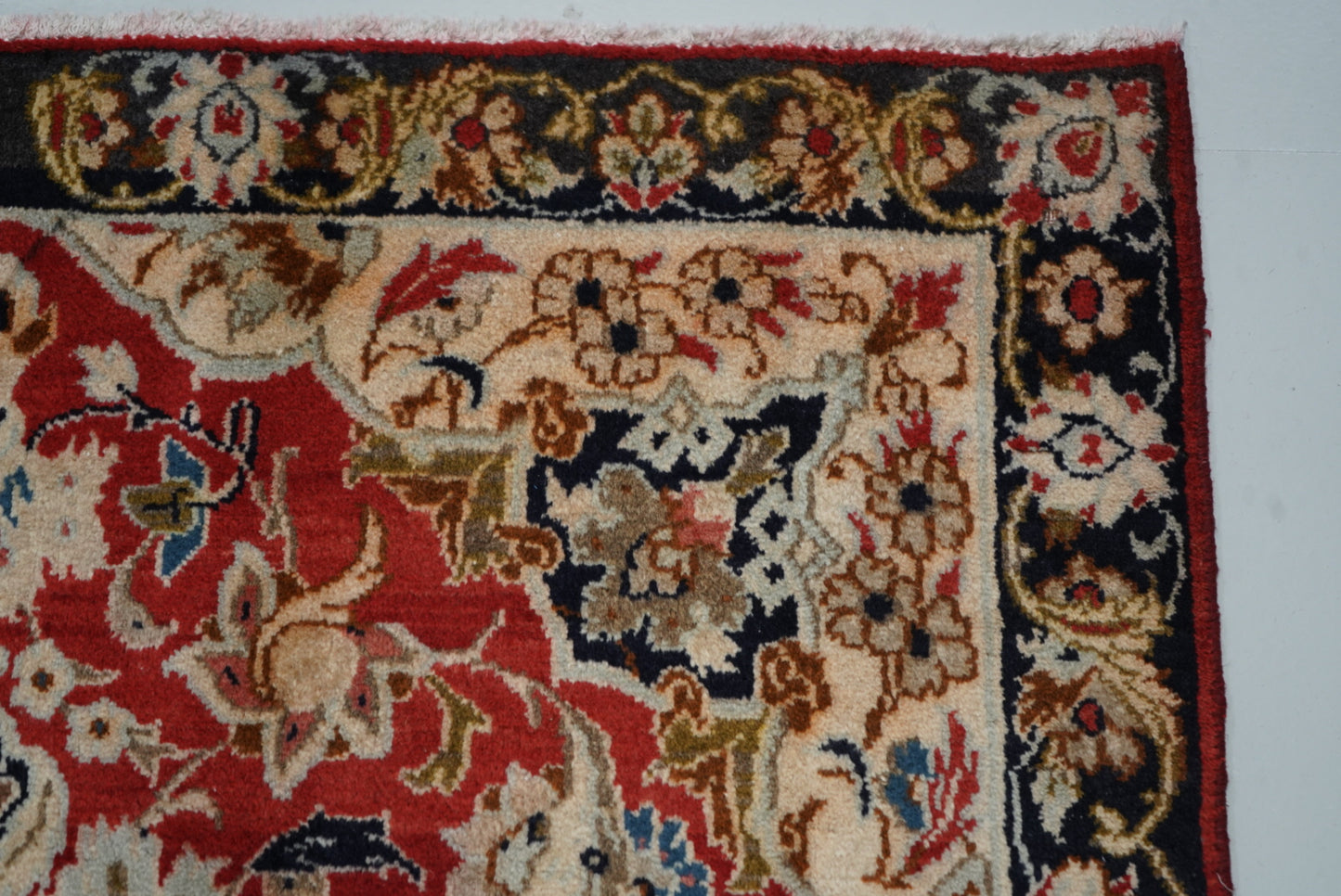 Vintage Handmade Najafabad Rug | 245 x 115 cm