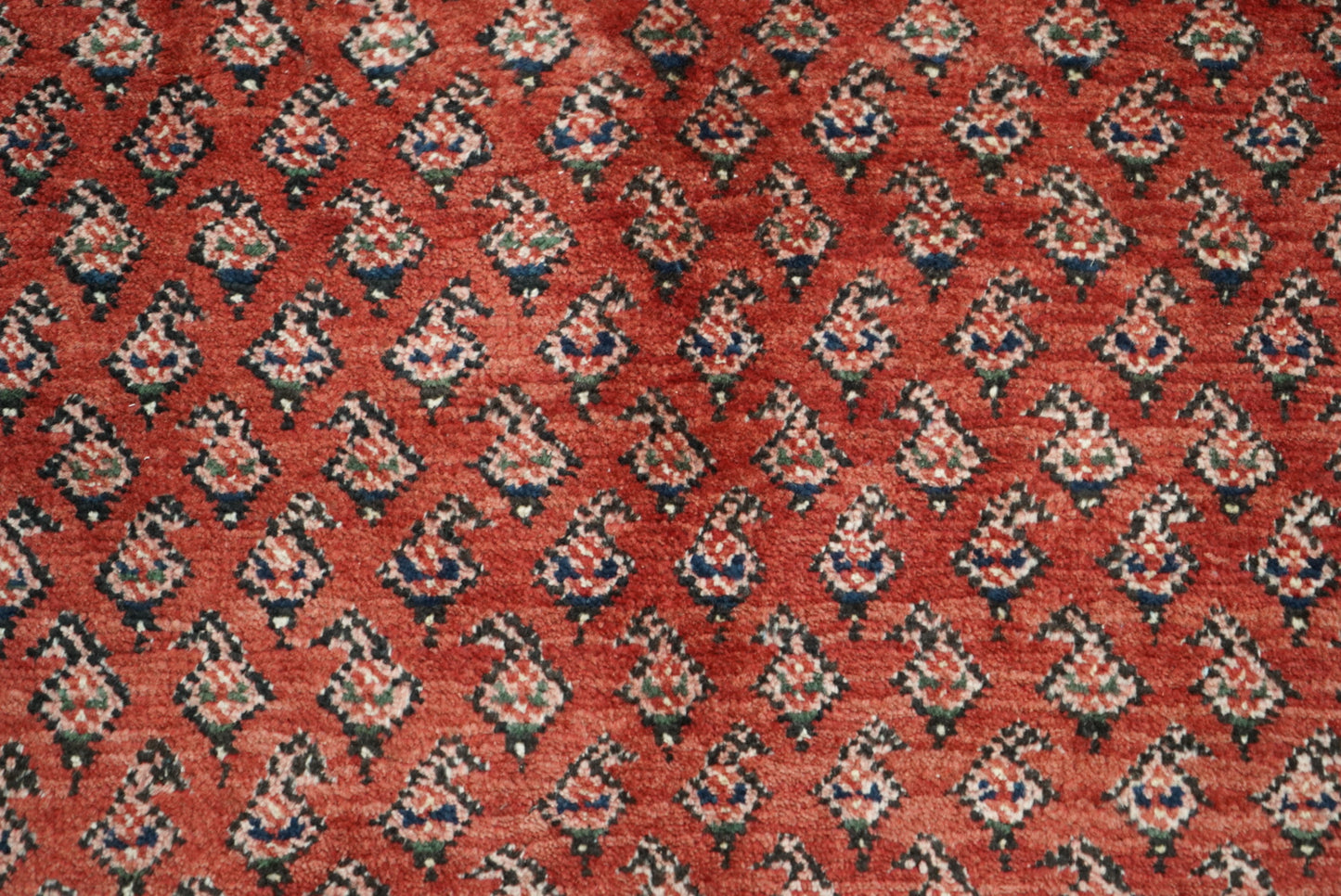 Vintage Persian Sarouk Red Wool Rug | Handmade | 322 x 218 cm