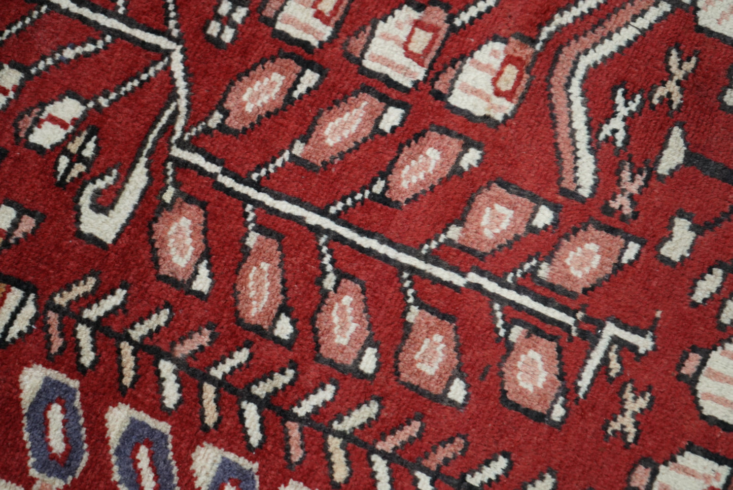 Handmade Vintage Tree of Life Rug 200 x 132 cm Wool Carpet