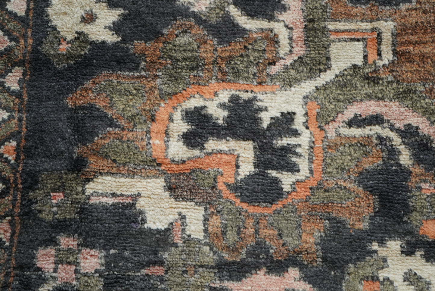 Handmade Vintage Oriental Rug 304 x 211 cm Large Wool Area Carpet