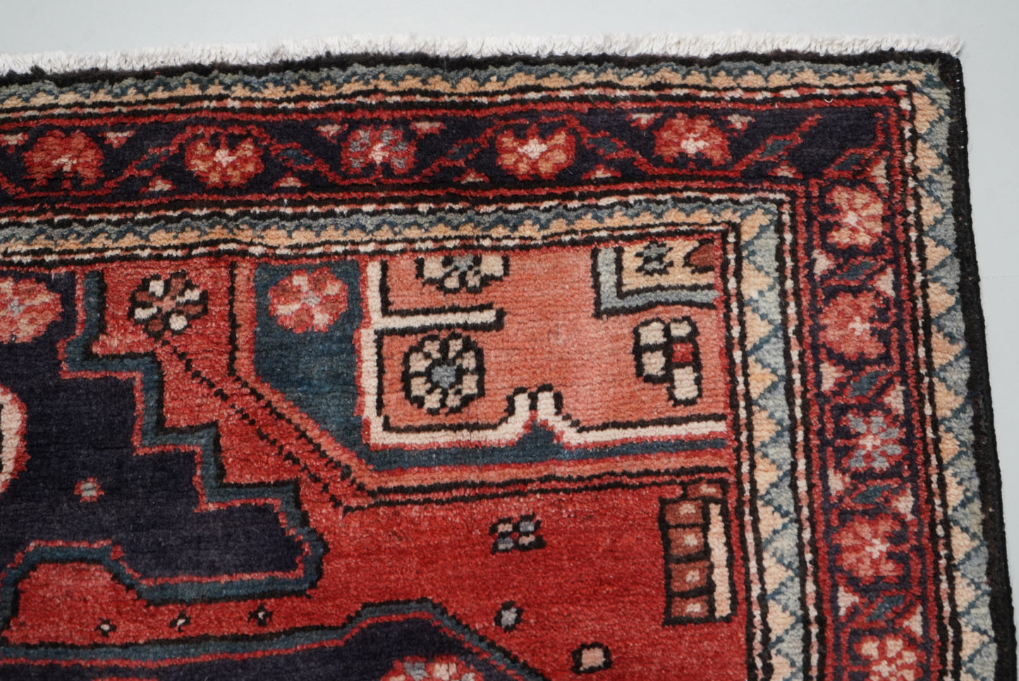 Vintage Handmade Mahabad Rug | 196 × 137 cm