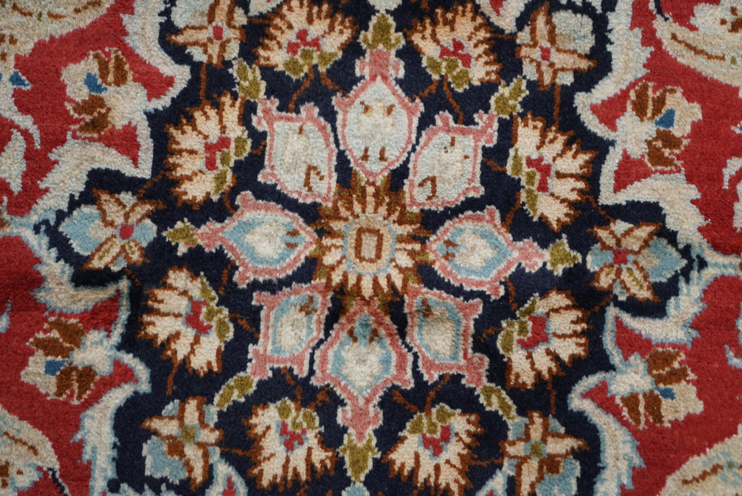 Vintage Handmade Najafabad Rug | 245 x 115 cm