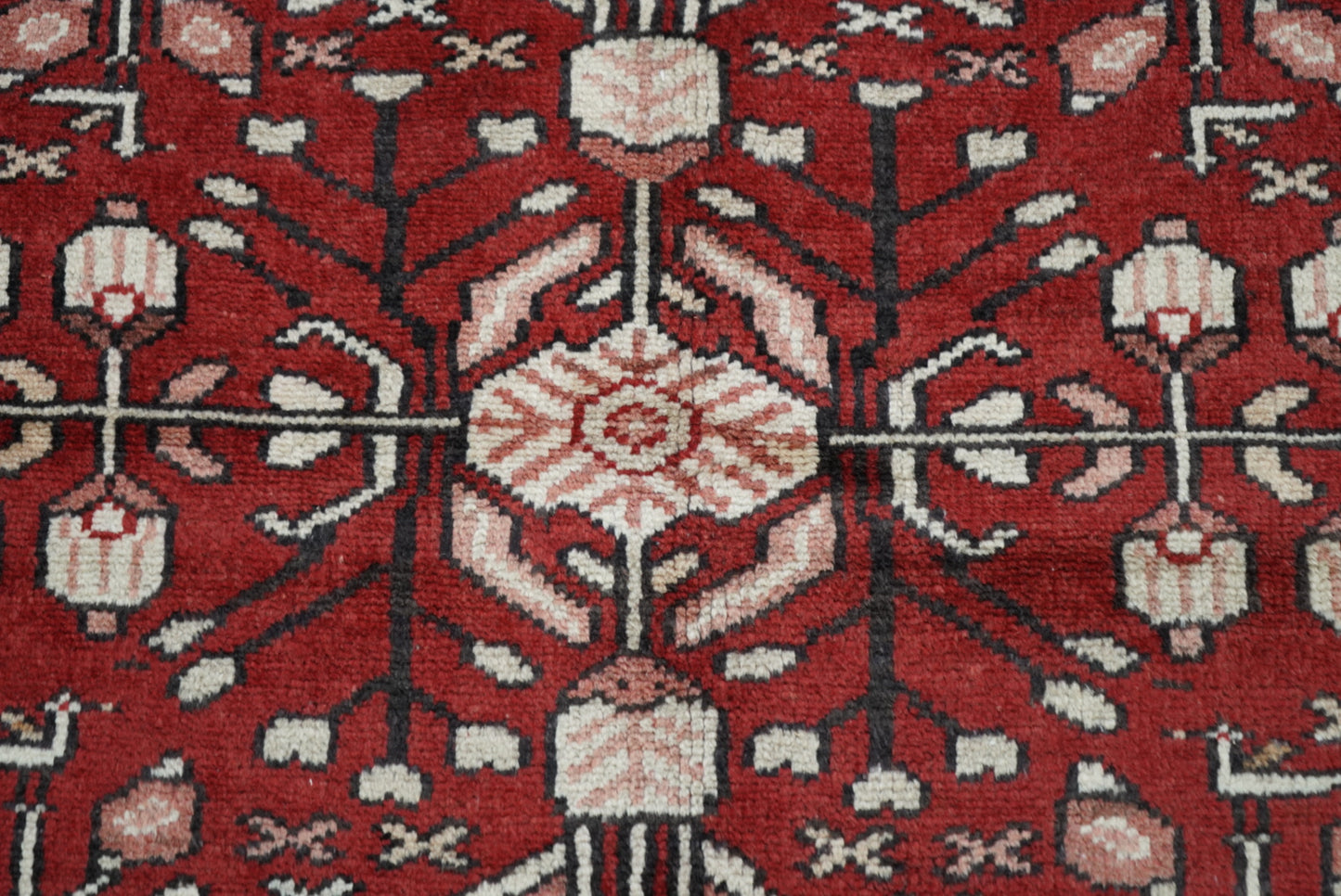 Handmade Vintage Tree of Life Rug 200 x 132 cm Wool Carpet