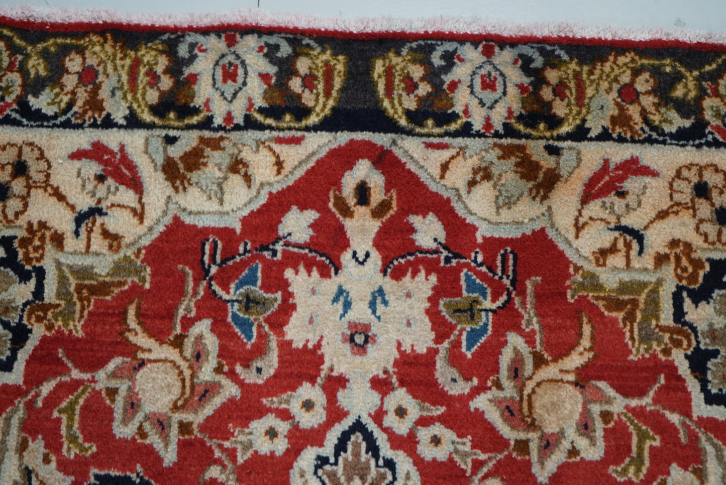 Vintage Handmade Najafabad Rug | 245 x 115 cm
