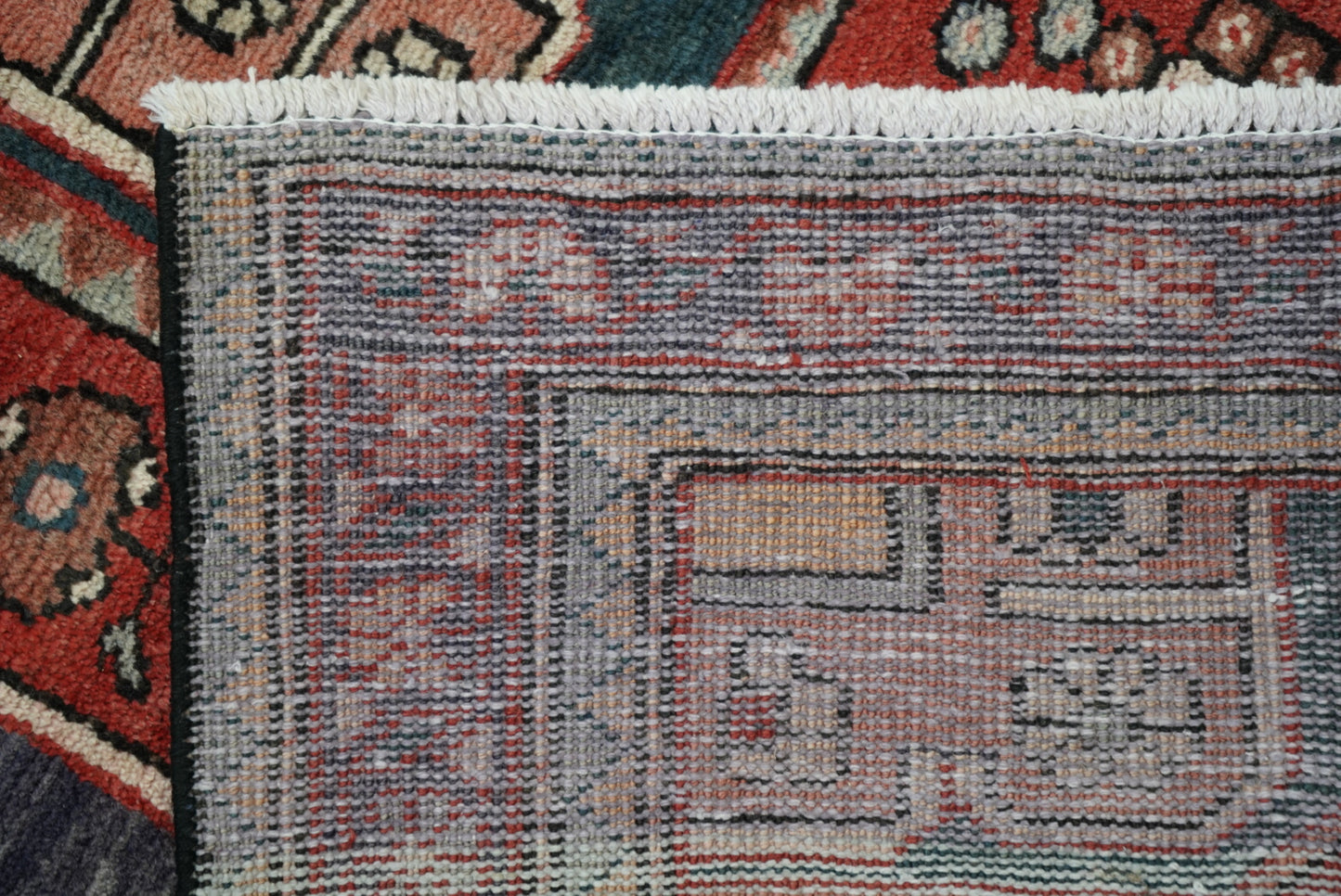 Handmade Vintage Tribal Medallion Rug 196 x 137 cm Wool Carpet