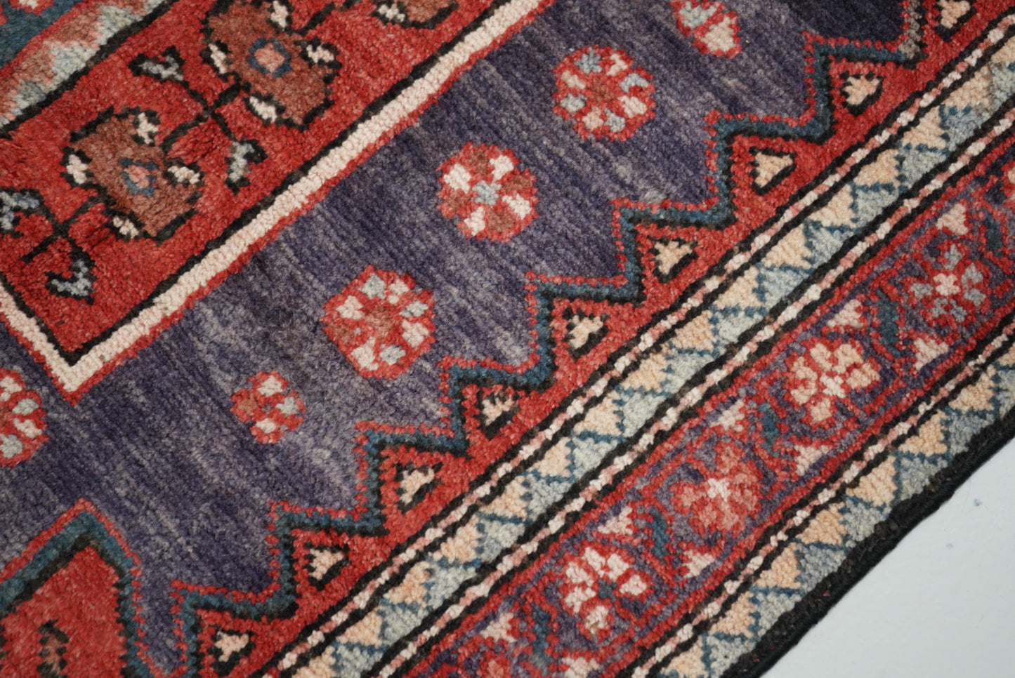 Vintage Handmade Mahabad Rug | 196 × 137 cm