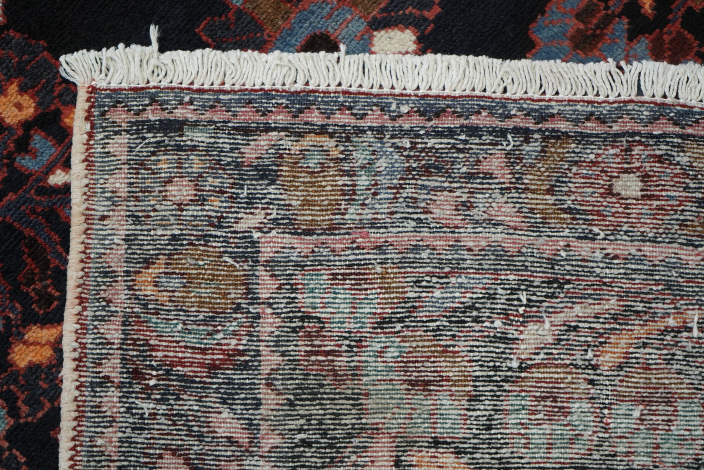 Vintage Handmade Hamadan Rug | 304 x 116 cm