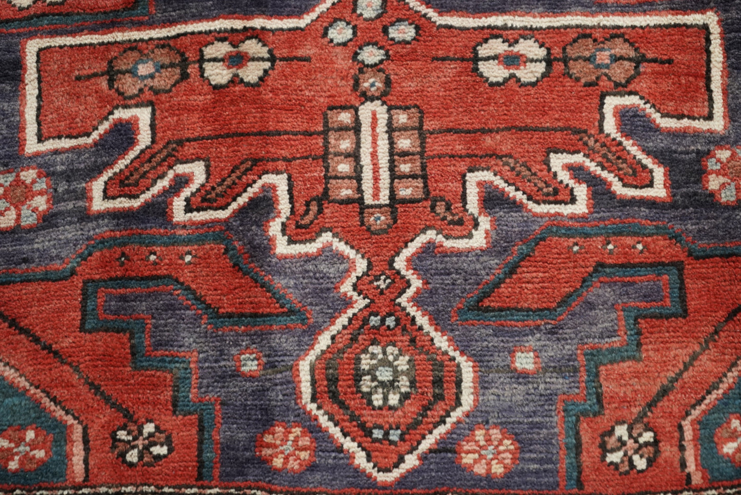 Vintage Handmade Mahabad Rug | 196 × 137 cm