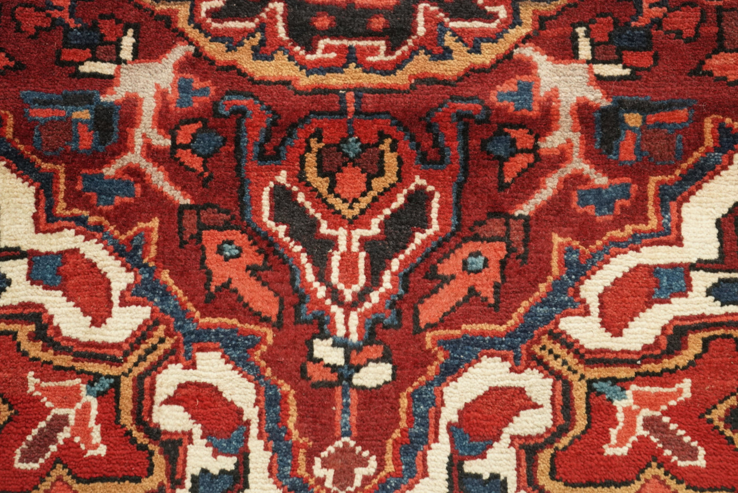 Handmade Vintage Wool Runner Rug Traditional Medallion Hallway Carpet 208 x 86 cm