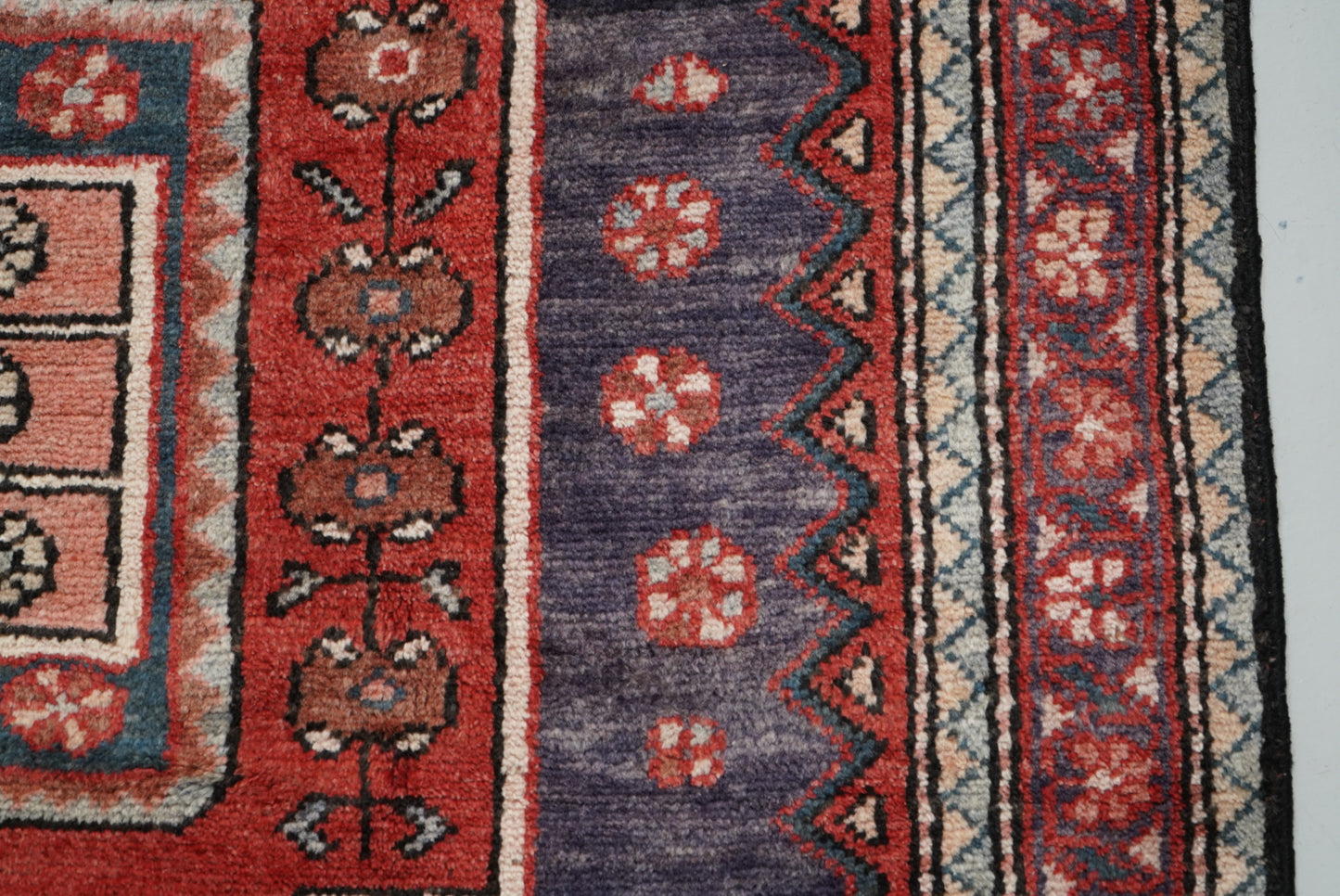 Vintage Handmade Mahabad Rug | 196 × 137 cm
