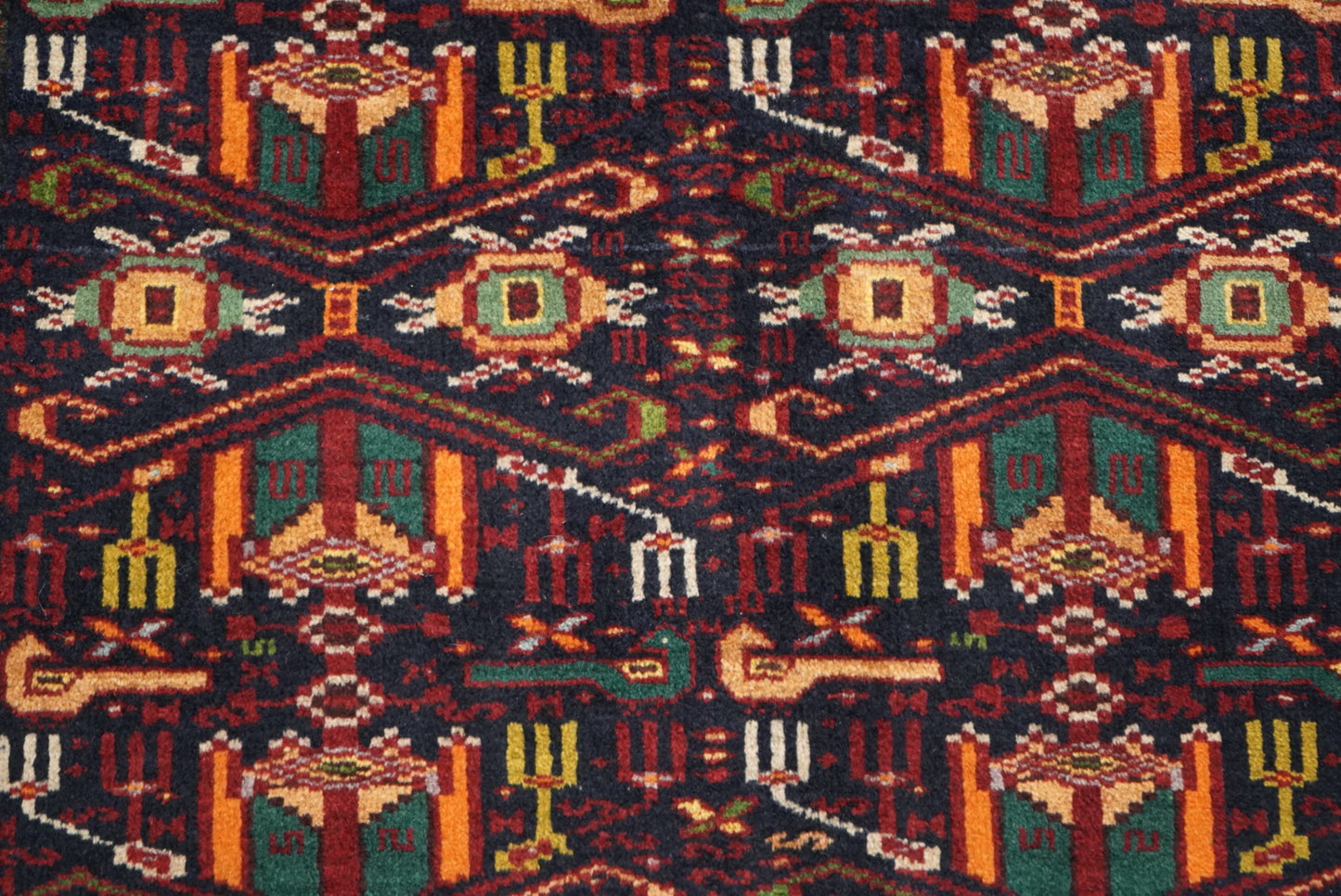Vintage Handmade Baluch Rug 180 x 90 cm
