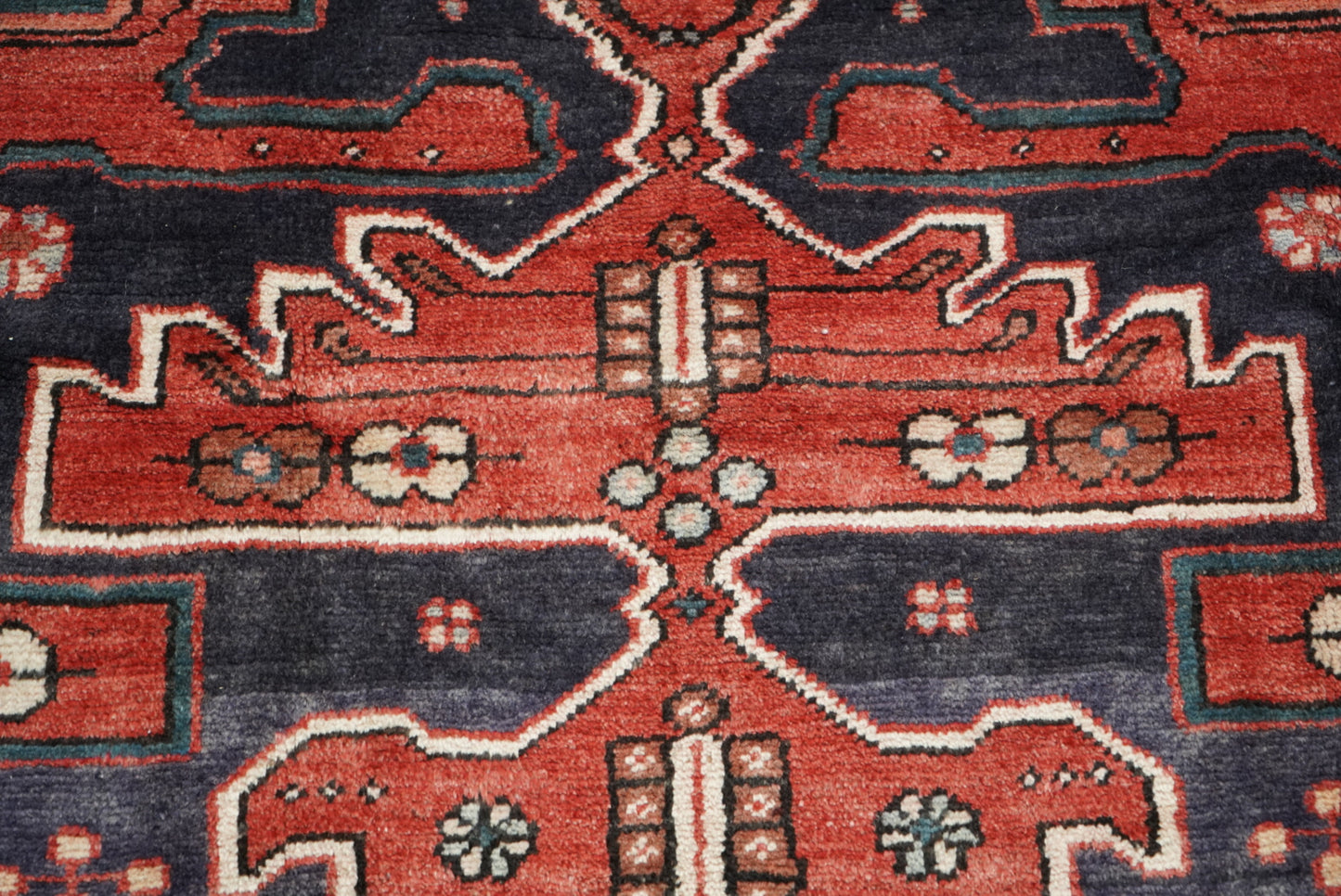 Vintage Handmade Mahabad Rug | 196 × 137 cm