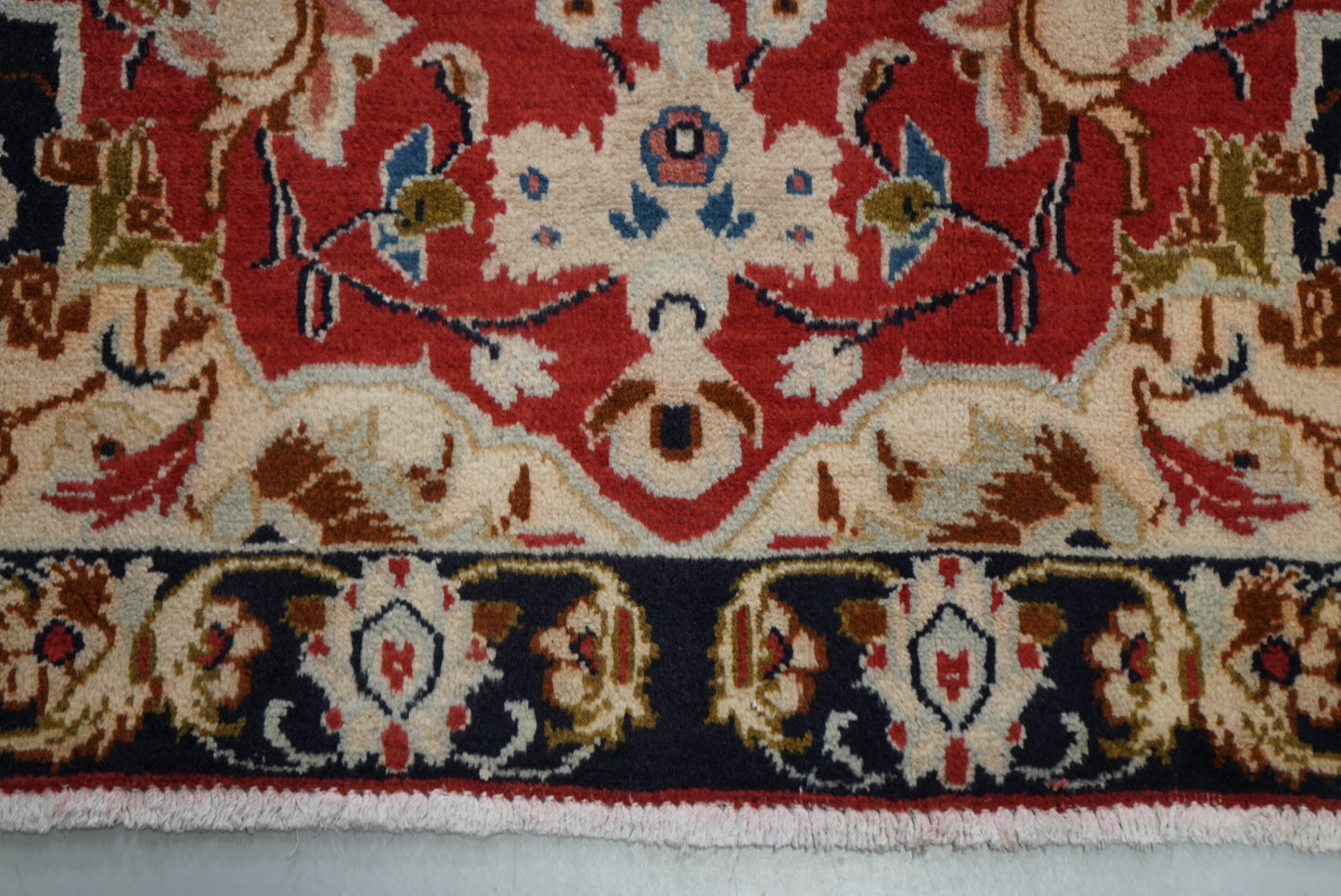 Vintage Handmade Najafabad Rug | 245 x 115 cm