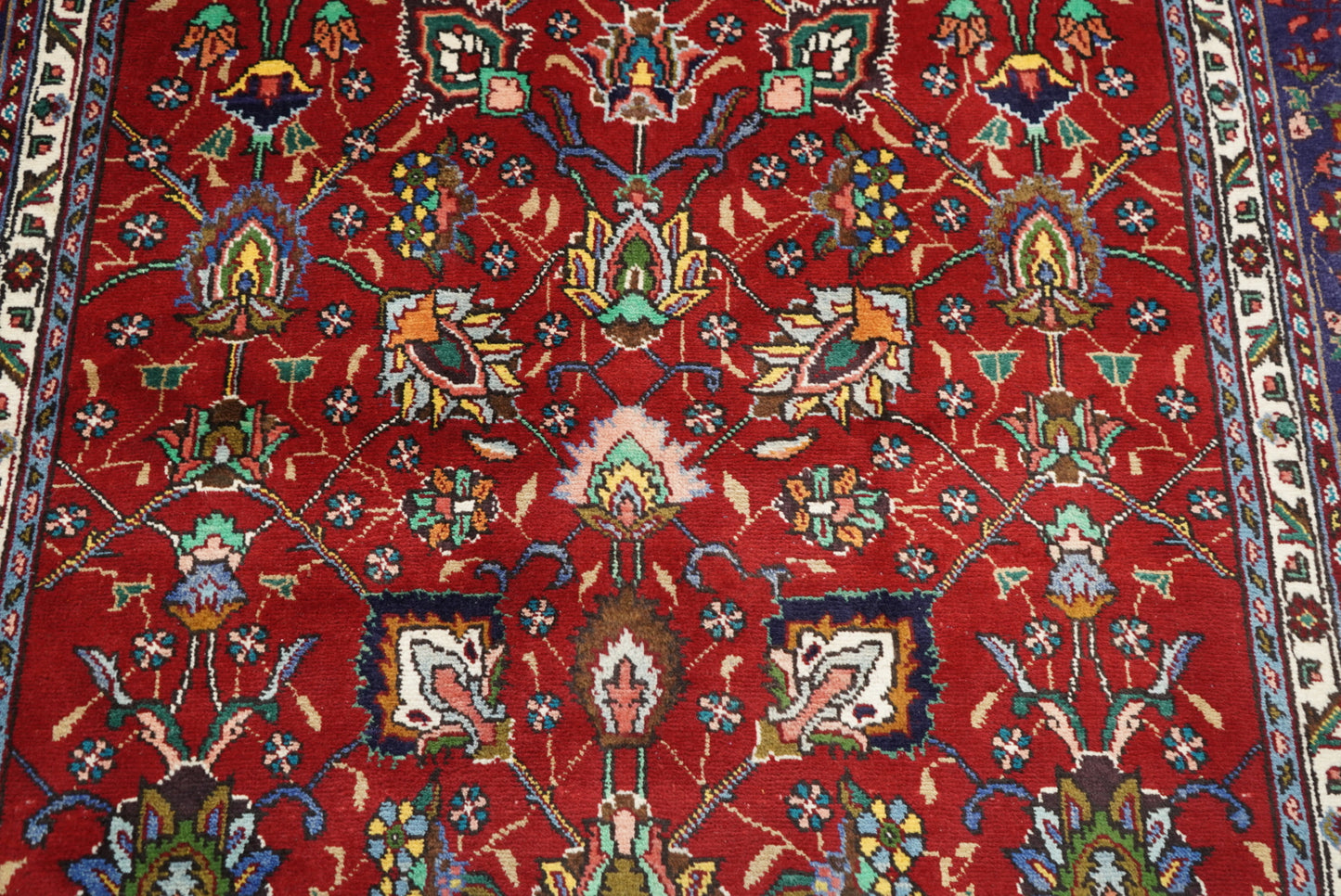 Vintage Handmade Tabriz Rug | 297 x 209 cm