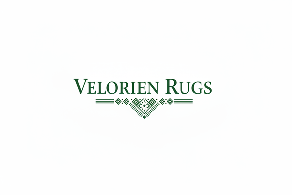 Velorien Rugs Logo - Emerald Green